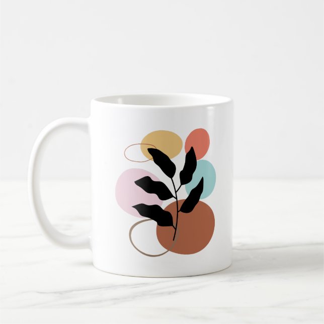 Cybernetische Leinwand Kaffeetasse (Links)