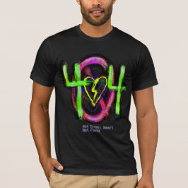Cyberpunk 404 Fehlerherz wurde nicht gefunden T-Shirt