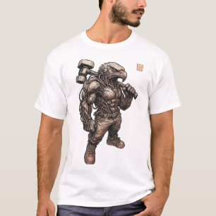 Cyberpunk-Adler (Sniper) T-Shirt