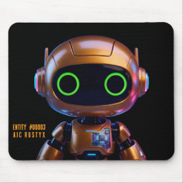 Cyberpunk-AI-Roboter-Mauspad #00003 | AIC Rustyx Mousepad