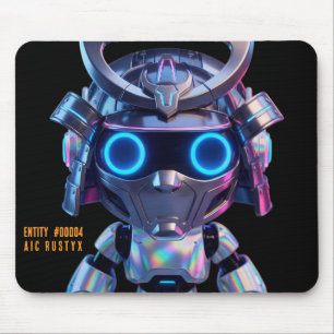 Cyberpunk-AI-Roboter-Mauspad #00004 AIC Rustyx Mousepad
