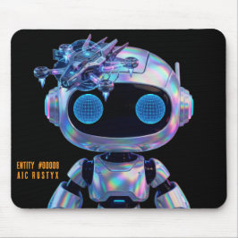 Cyberpunk-AI-Roboter-Mauspad #00008 | AIC Rustyx Mousepad