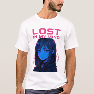 Cyberpunk-Anime-Mädchen-T-Shirt T-Shirt