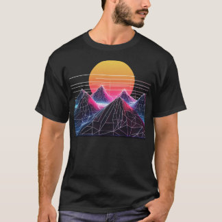 Cyberpunk-Berg, Outdoor-Wandergebirge T-Shirt