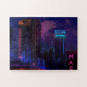 Cyberpunk City Inn Puzzle