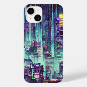 Cyberpunk City Phone Case