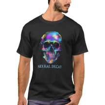 Cyberpunk Cyber Totenkopf Neuraler Verfall Herren