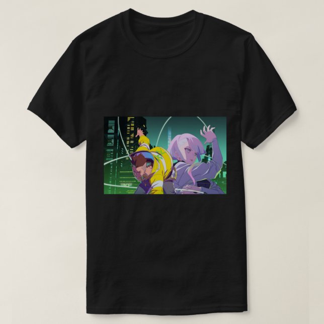 Cyberpunk Edgerunners (2) T-Shirt (Design vorne)