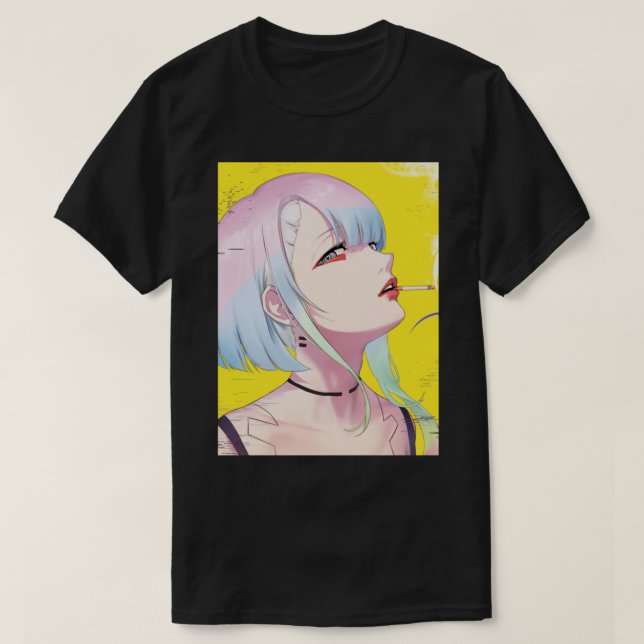 Cyberpunk Edgerunners Lucy T-Shirt (Design vorne)