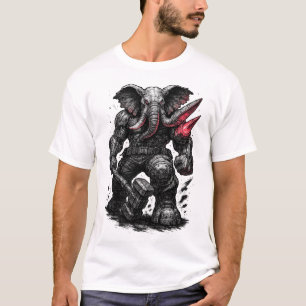 Cyberpunk-Elephant T-Shirt