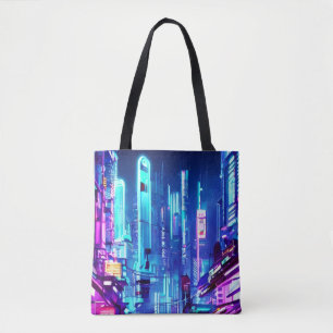 Cyberpunk Futuristic Neon City
