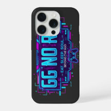 Cyberpunk GG NO RE Gaming-Ästhetik - Neon-Gamer