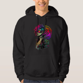 Cyberpunk Girl Hoodie