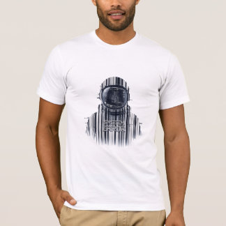 Cyberpunk-Glitch-Astronaut-Systemfehler-Ästhetik T-Shirt