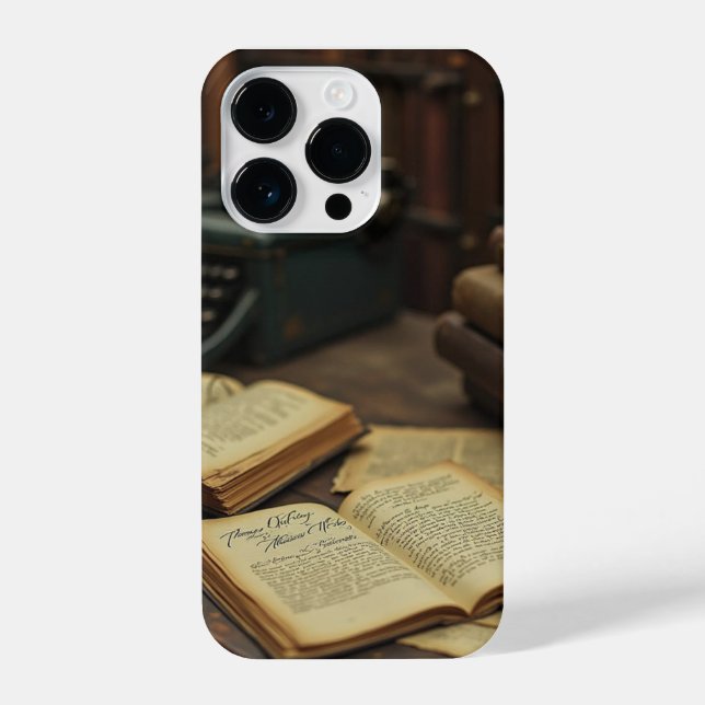 Cyberpunk Glitch iPhone 15 Pro Fall - Neon Lights Hülle (Rückseite)