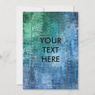 Cyberpunk-Grunge-Blank-Karte Feiertagskarte