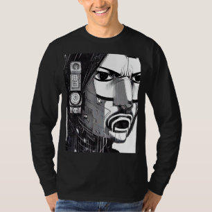 Cyberpunk Hacker Computer Geek design_13 T-Shirt