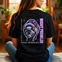 Cyberpunk-Katzenposter – Geschenk für den nächtlic