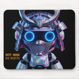 Cyberpunk-KI-Roboter-Mauspad #00004 | AIC Rustyx Mousepad