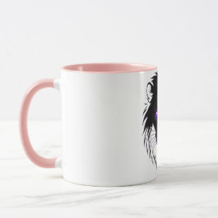 Cyberpunk Lion Tasse - Bold & Futuristic Coffee Cu