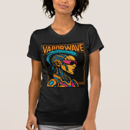 Cyberpunk-Mädchen-T-Shirt T-Shirt