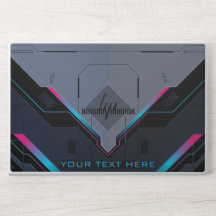 Cyberpunk-Mecha-Rüstung mit individuellem Namen La