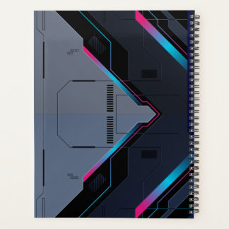 Cyberpunk-Mecha-Rüstung | Personalisierter Gamer-A Planer
