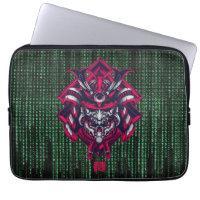 Cyberpunk Oni Matrix Laptop Hülle