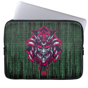 Cyberpunk Oni Matrix Laptop Hülle Laptopschutzhülle
