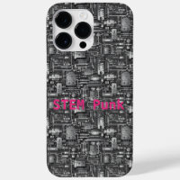 Cyberpunk-PCB-Elektronik-Schalttafel-Muster