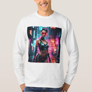 🌌 Cyberpunk Pop Art   Futuristische Urban Ästheti T-Shirt