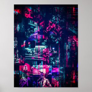 Cyberpunk-Poster Poster