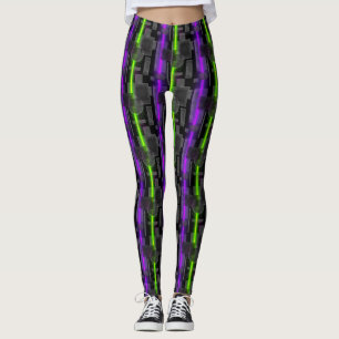 Cyberpunk-Power-Source-Laser-Print-Leggings Leggings