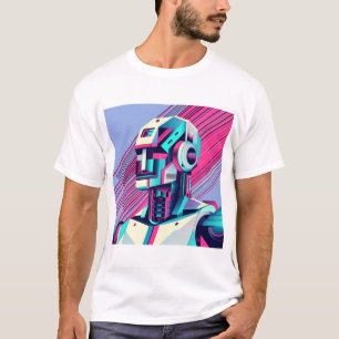 Cyberpunk-Reflektionen T-Shirt