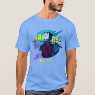 Cyberpunk Samurai Girl Japanisch Samurai Bushido S T-Shirt