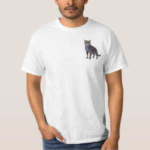 Cyberpunk-Schaltkreis-Katze – Neon-Tech-Biest T-Shirt