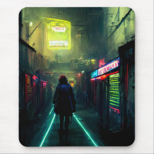 Cyberpunk Street Mouse Pad Mousepad