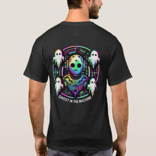 🤖 Cyberpunk Streetwear Gamer Ghost in der Maschin T-Shirt