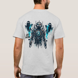 🤖 Cyberpunk Streetwear Gamer Ghost in der Maschin T-Shirt