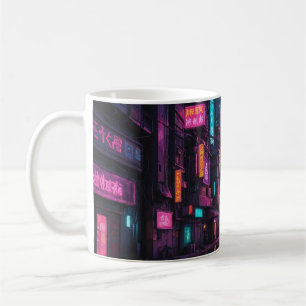 Cyberpunk-Themed-Tasse Kaffeetasse