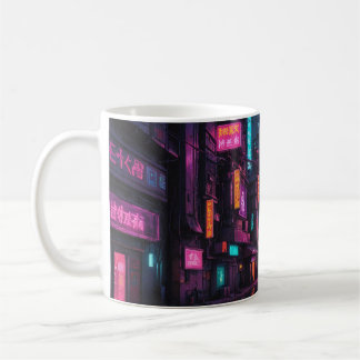 Cyberpunk-Themed-Tasse Kaffeetasse