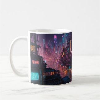 Cyberpunk-Themed-Tasse Kaffeetasse