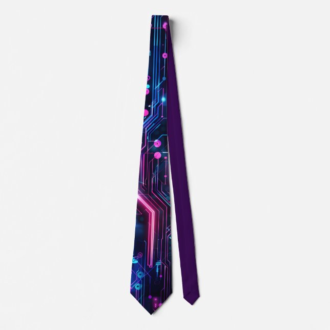 Cyberpunk Tie /Cyberpunk Krawatte (Vorderseite)