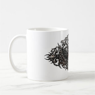 Cyberpunk Tiger Streetwear - Keramik-Kaffeetasse Kaffeetasse