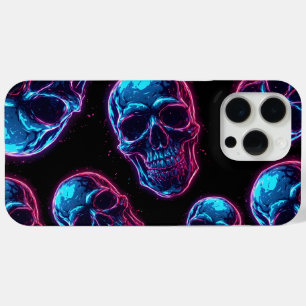 Cyberpunk-Totenschädel-Neon-Synthwave-Glow-Gamer-G Case-Mate iPhone Hülle