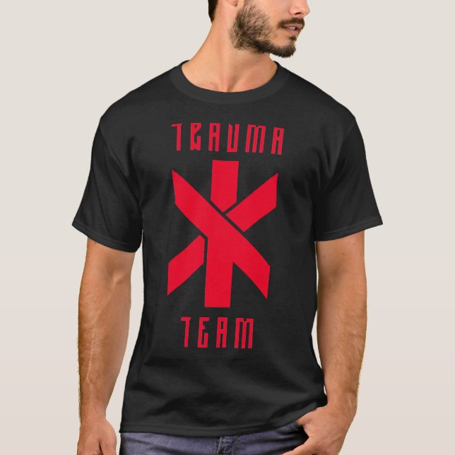 Cyberpunk Trauma Team Classic T - Shirt (Vorderseite)