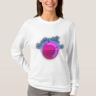 Cyberpunk-Weltstadt T-Shirt