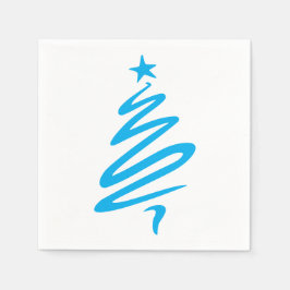 Cyberscooty Christmas Tree Napkins Serviette
