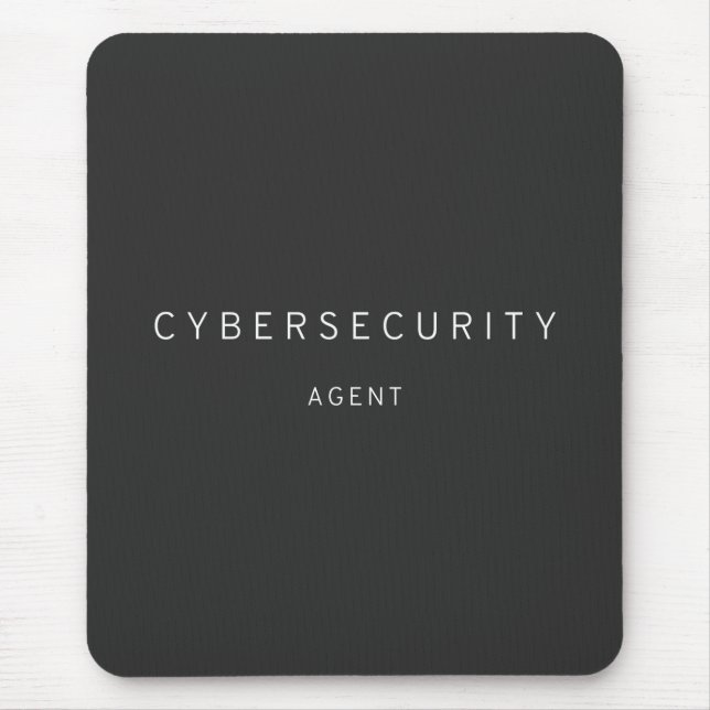 Cybersecurity-Agent Mousepad (Vorne)