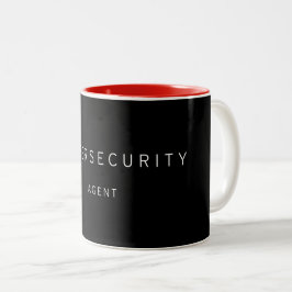 Cybersecurity-Agent Zweifarbige Tasse